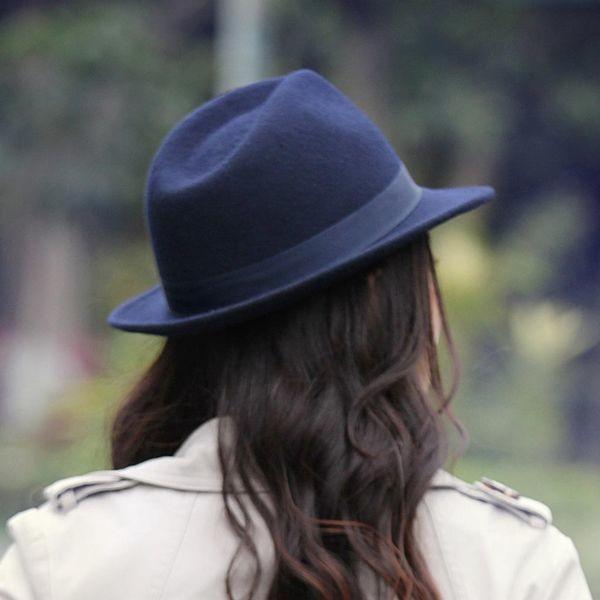 4190369 Sun Accessory customized  winner  fashion 100% wool felt fedora hats,hats for men