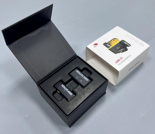 4C Decorative Magnetic Gift Boxes UV Finishing Bamboo Pulp Packaging