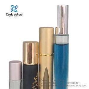 Золото Серебро Черный Хороший Парфюмерная крышка Парфюмерная бутылка Круглая верхняя крышка Алюминиевая