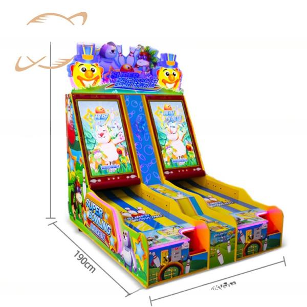 400W Bowling Arcade Game Machine Coin Operated Bowling Machine With 42 HD LCD Display