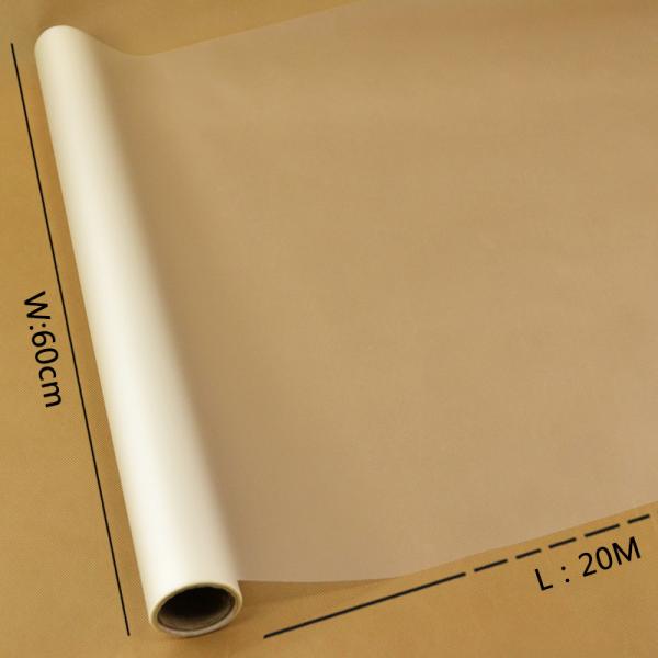 Filme Semitransparent de Wrapping Paper Roll do florista de OPP 60cmX20m para a decoração