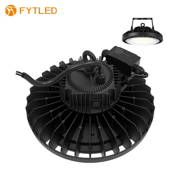 AC 100V CCT Adjustable 150 Watt Led High Bay Light  Black Housing