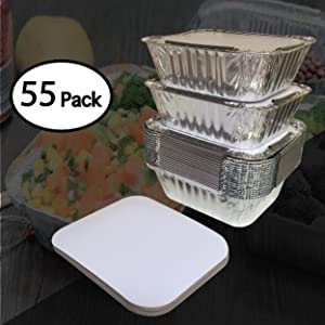 Compartments Takeaway Eco Friendly Dinnerware Flat Board Lids, Hot Cold Freezer Oven Safe Treat Goodie Party Leftovers