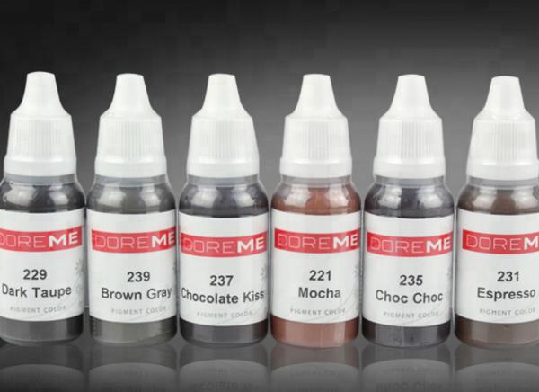 Organic Permanent Makeup Ink Pigment 88 Colors 10ml Pure Natural Plant