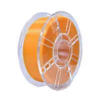 Pedido personalizado Filamento de impressora 3D 1kg 18 cores 1,75mm Transparente laranja PLA para indústria