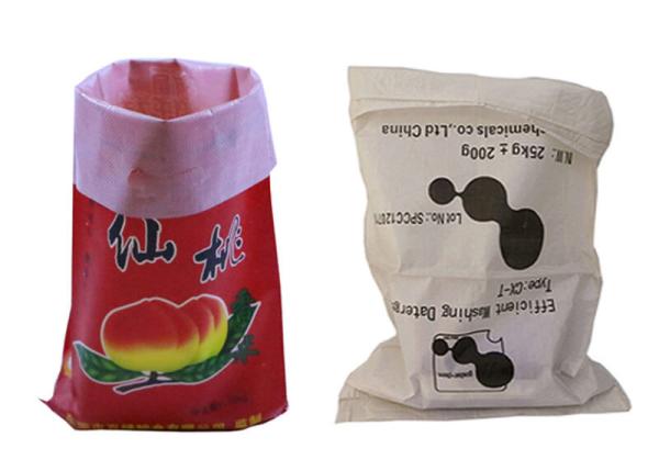 Eco Friendly BOPP Laminated PP Woven Bags Woven PP Sacks 15KG - 25KG