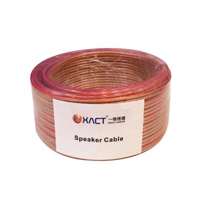 2X2.0 Golden And Silver Communication Cable Clear Transparent Red/Black BC TC CCA TCCA