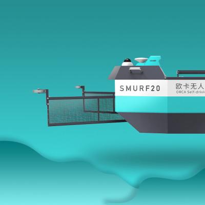 ORCA Unmanned Survey Boat Aquatic Weed Harvester For Weed Removal And Control