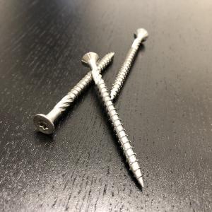 8G x 40mm Stainless Steel 304#10 Star Drive Double CSK Head w/ Ribs, Type 17