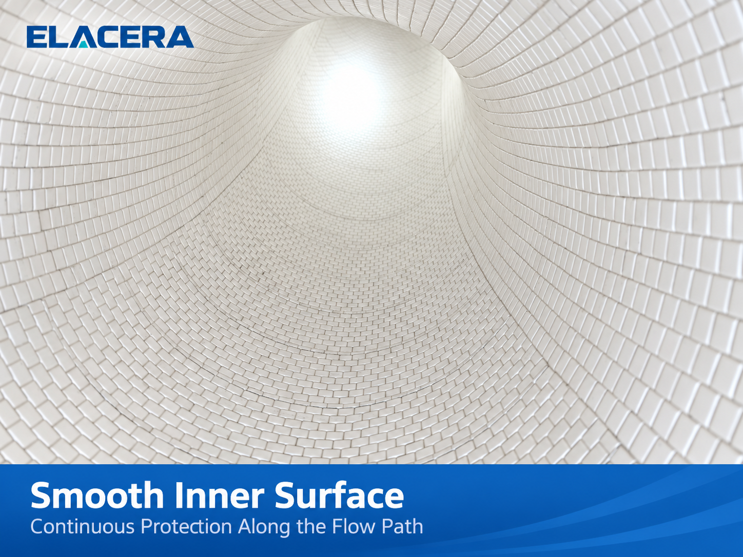Wear Resistant Ceramic Tile Lined Steel Pipe for Abrasive Material Conveying