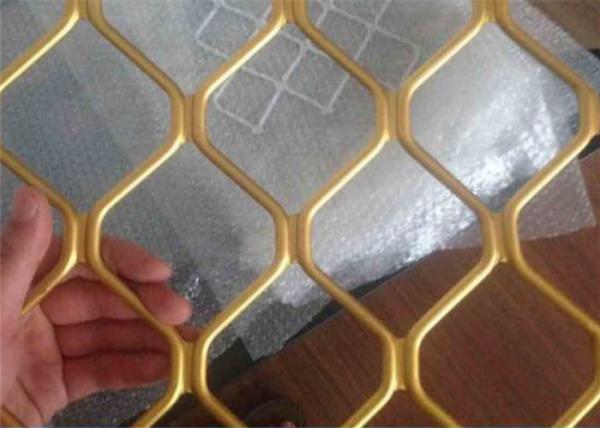 Heavy Duty Diamond Expanded Metal Mesh Decorative Aluminum Spray Paint 4' x 8'