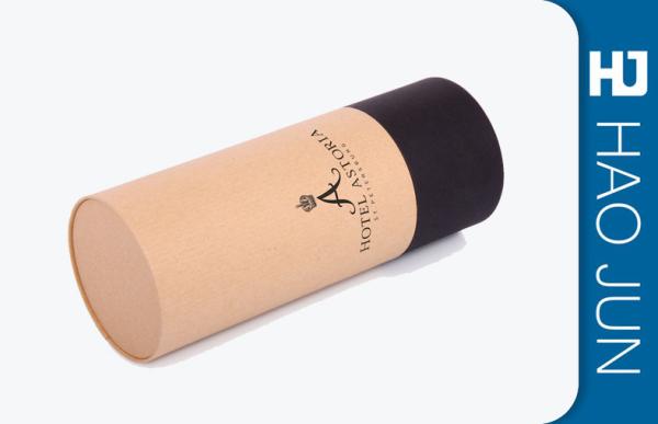 Packaging Cardboard Cylinder Tubes For Pens , Matt Lamination Surface