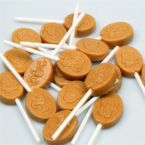 Подгонянная конфета 10g*30 ручки CC леденца на палочке кокоса кладет в мешки