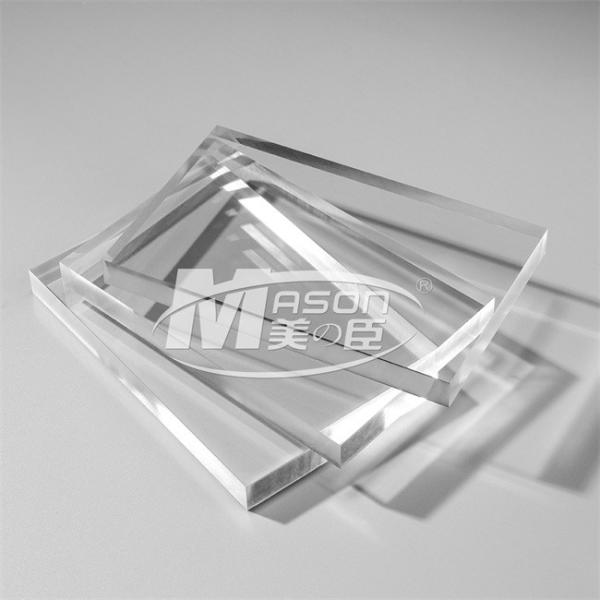 Unbreakable Anti UV Fireproof 14mm Flame Retardant Acrylic Sheet PMMA Panel 