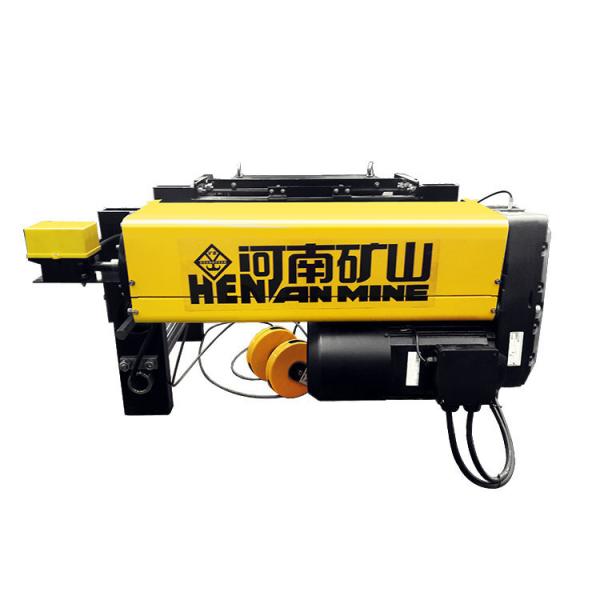 European Double Electric Wire Rope Hoist 2 Ton Q235B Material