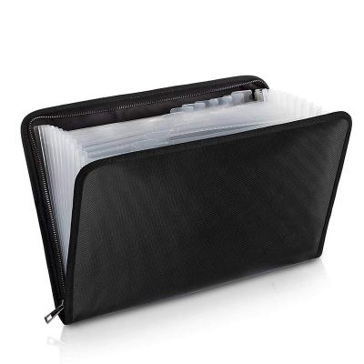 Heat Resistant Fireproof Document Folder With 13 A4 Size Pockets