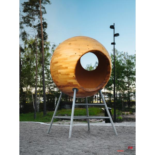 SCULPTURE of Park Amusement Facilities for Outdoor Children's Playground Construction
