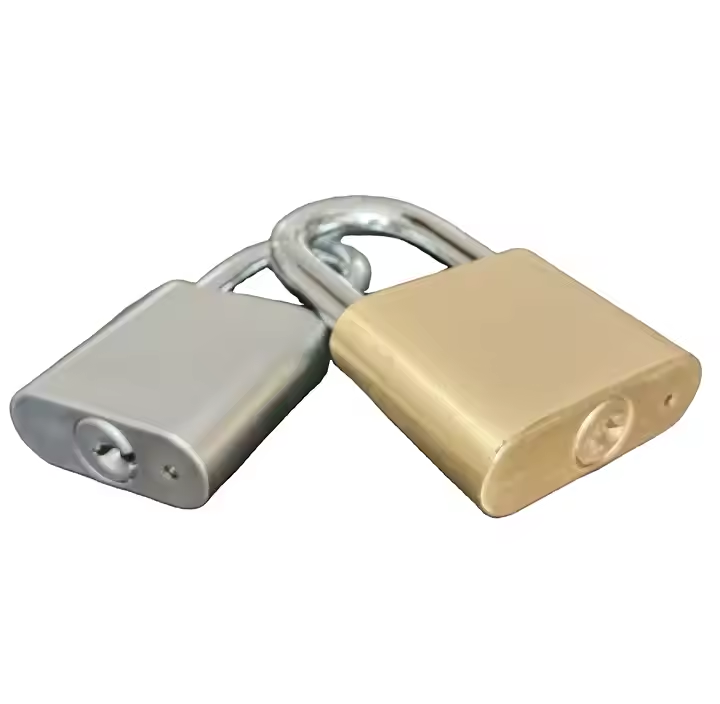 Rarlux Trendy Style Solid Padlock Anti-theft Hardened Steel Shackle Sprung Brass Padlock