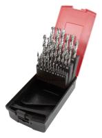 Juego de 29 brocas de cobalto HSS de 1/16 a 1/2 pulgada M35 con vástago recto