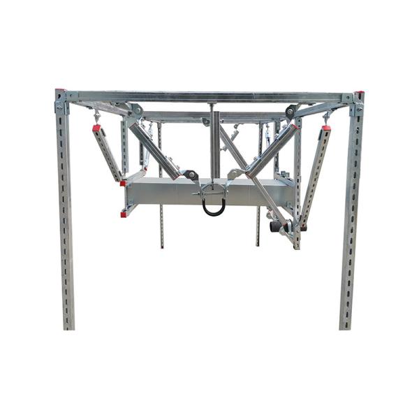 Rigid Galvanized 4 Way Seismic Bracing Systems Support Mount 100mm