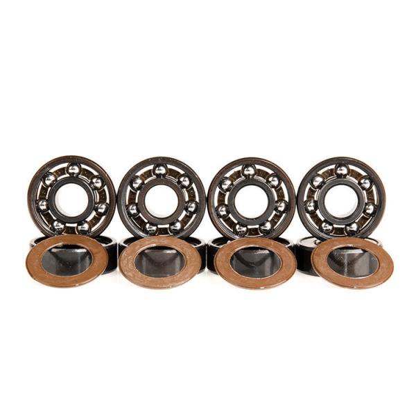 Od 2.2x0.8cm Skateboard Wheel Bearings Chrome Steel Titanium Wear Resistance
