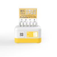 Banco alugado compartilhado 6 docas do poder na relação USB do aluguel 2800g Apple