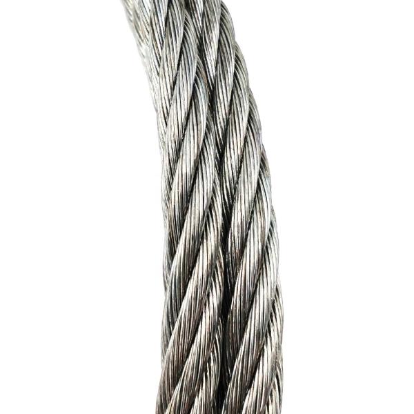 Carbon Steel Silver Grade High Tensile Strength Cable MIL-DTL-83420 1/16