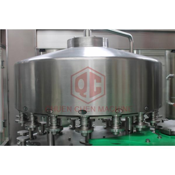 Volumetric Bottle Vial Filling Aluminum Canning Equipment With Bottle Washing
