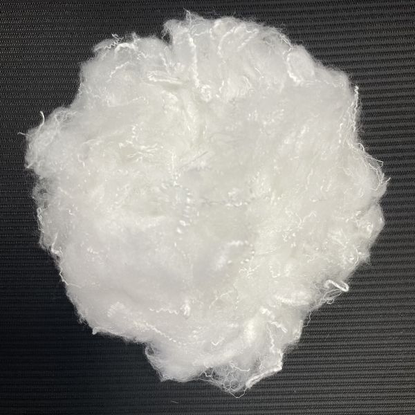 1.5D×32mm High Elastic Fluffy Eco-Friendly Polyester Staple Fiber for Down-Like Imitation Fiber Fill Imitation down fiber