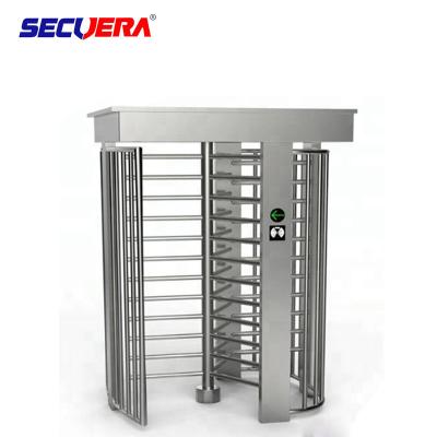 Pedestrian Automatic Sliding Security Entrance Control Swing RFID Turnstile Barrier Gate
