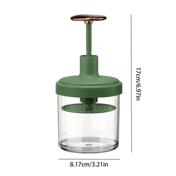 OEM Plastic Face Wash Hair Shampoo Dew Foam Press Foaming Bubbler Cup