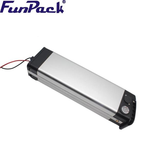 36V 48V 458×65×104mm Electric Bicycle Battery 500-1000 Times Cycle Life