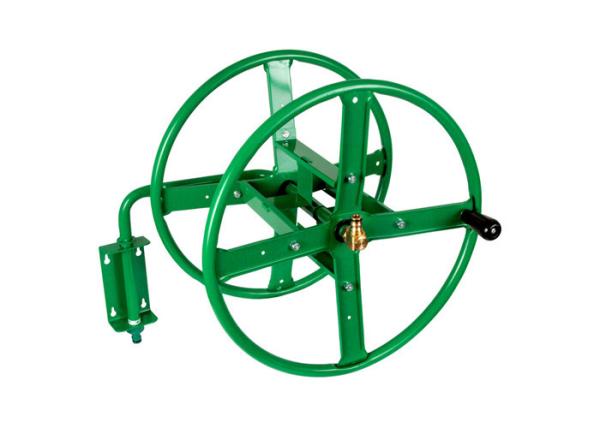 Portable Cast Iron Water Hose Reel Lightweight 3.8kg Industrial Hose Reel