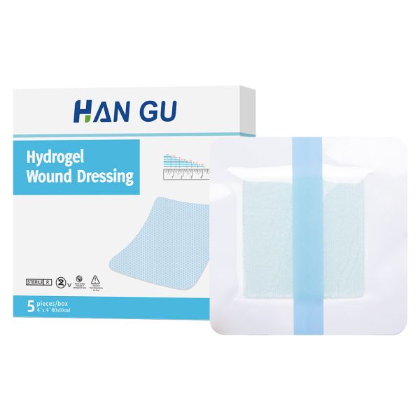 10x10cm Hydrogel Medical Wound Care Dressing For Burn OEM Logo Design