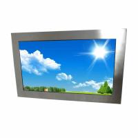 Moniteur lisible DC24V d'affichage à cristaux liquides de lumière du jour de 18,5 pouces avec la caméra/lecteur de cartes
