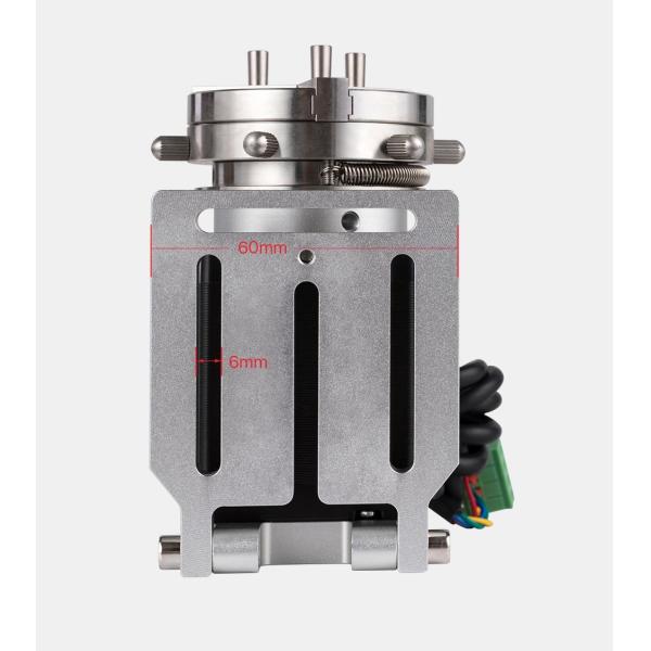 Durable CNC Laser Spare Parts Rotary Axis Diameter 65mm With Drive