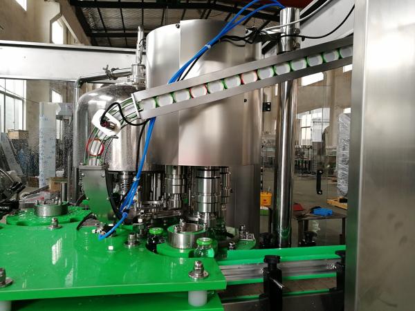 O GV de vidro da máquina de engarrafamento do leite/suco aprovou 8 cabeças de aumentação