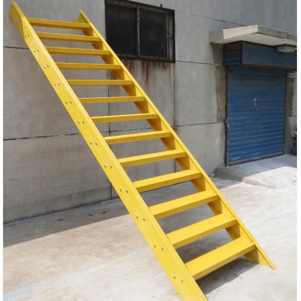 Lightweight Portable Smooth FRP Composite Step Ladder Designed for Electronic Devices