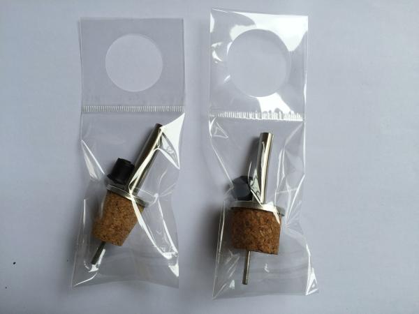 Toprated Stainless Steel Pourer with Cork for Ceramic/Olive Oil bottle