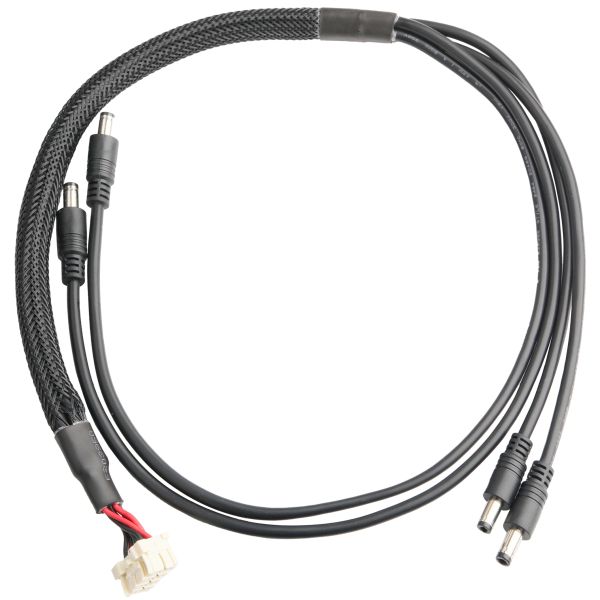 3.3mm Pitch to DC Plug 2.5x5.5mm Cable Assembly - UL2464 20AWG PVC