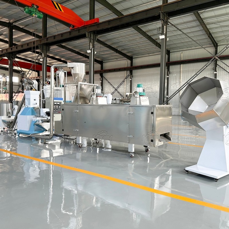 200-800 kg/h Small Floating Fish Feed Extruder Production Line | Fish Food Extruder Machine | Low Price Fish Feed Pellet Production Line
