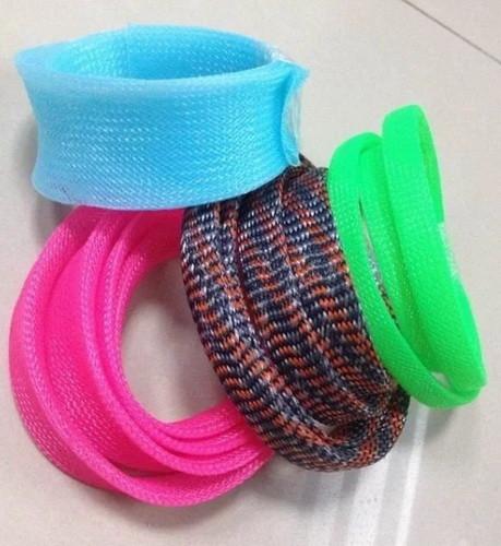 Sleeving trançado expansível do ANIMAL DE ESTIMAÇÃO para o cabo que protege o certificado do UL do GV