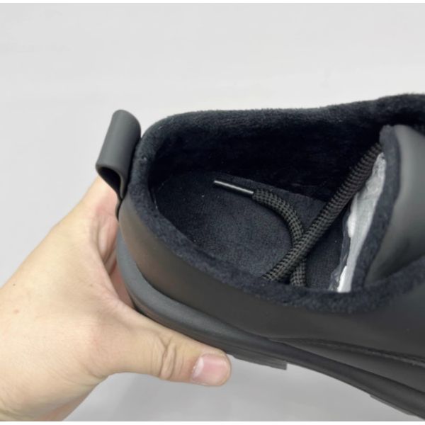 Girls Two Layer Cowhide Genuine Leather School Shoes Warm Thick Sole Leather Shoes