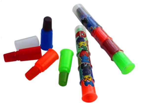 Convenience Store Finger Fruit Lollipops , Colorful Strawberry Lollipop