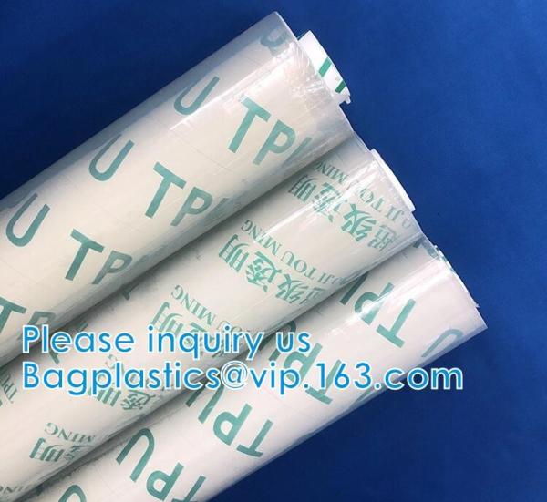 Eco Friendly Biodegradable customized Super Transparent TPU Film sheet colored breathable anti-static flame retardant