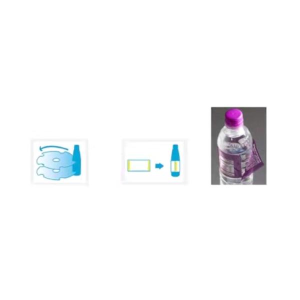 BOPP Label Material Hot Melt Glue Labeling Machine for Cylindrical Can