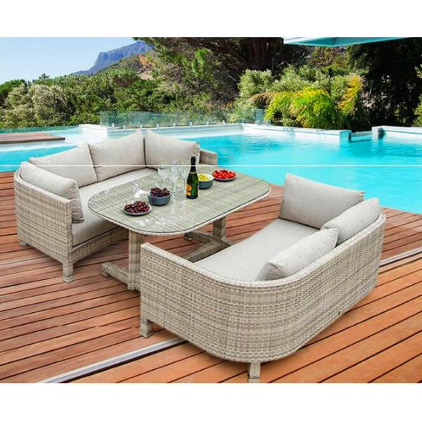 Wholesale Nordic Fashion Chair Indoor Outdoor Hotel Leisure Furniture Rattan Wicker Garden Sofa