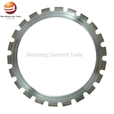 ISO9001 14 Inch 20 Inch Arix Segments Diamond Ring Saw Blade