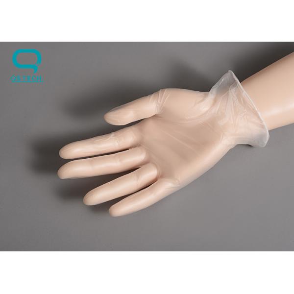 Перчатки чистой комнаты PVC винила латекса свободные устранимые с химической устойчивостью