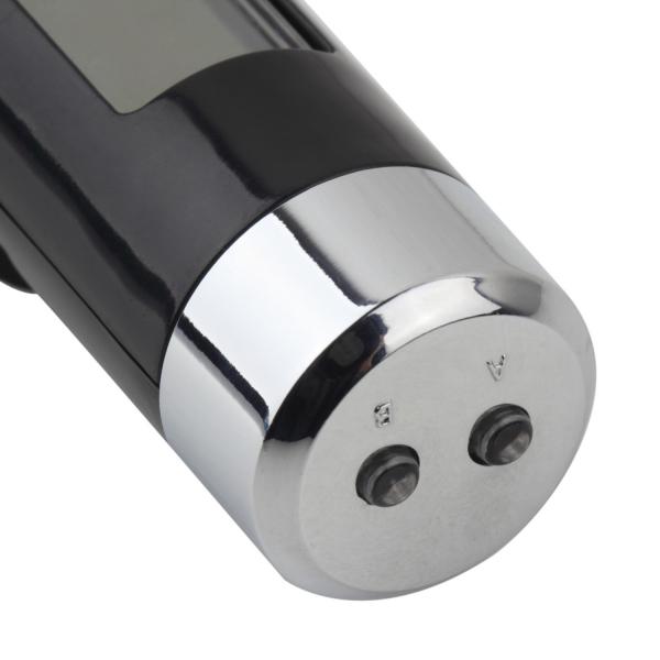 New 2in1 Car Auto LCD Clip-on Digital Backlight Automotive Thermometer Clock Calendar